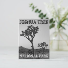 Cartão Postal Trendy Black & White Joshua Tree Souvenir