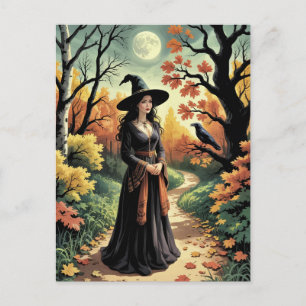 Cartão Postal Trendy Spooky Halloween