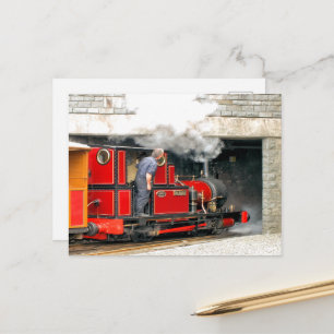 CARTÃO POSTAL TRENS A VAPOR