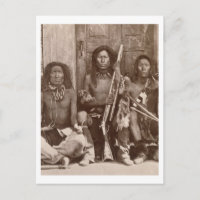 Três Braves Indianas, fotografadas pelo Royal Eng