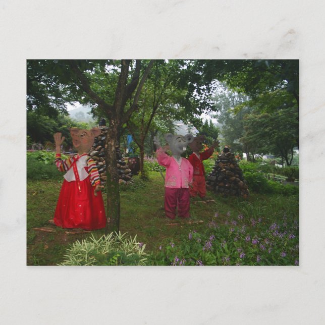 Cartão Postal Três Camundongos Cegos (Frente)