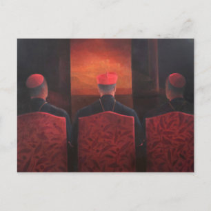 Cartão Postal Três cardeais 2012