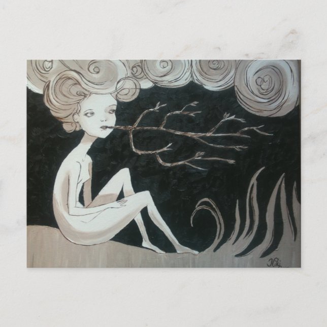 Cartão Postal Três elementos (Frente)