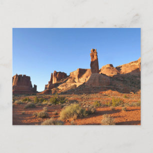 Cartão Postal Três Irmãs no Parque Nacional de Arches