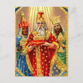 CARTÃO POSTAL TRÊS KINGS