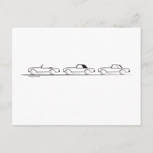 Cartão Postal Três Pagoda SL