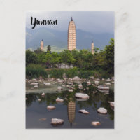 Três Pagodas de Dali, Zhonghe - Yunnan, China