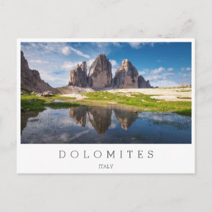 Cartão Postal Três Picos de Lavaredo/Drei Zinnen Dolomitas