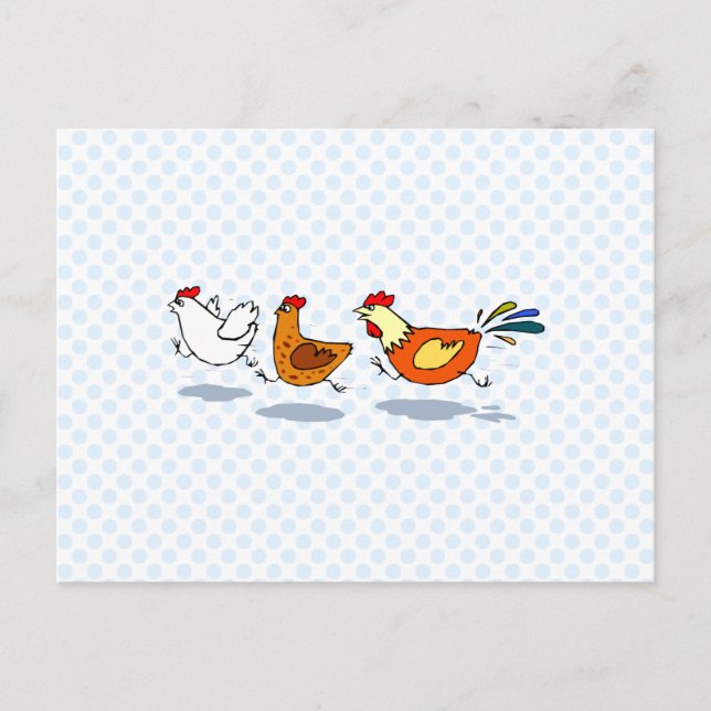 Cartão Postal Três Pintinhos (Frente)