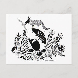 Cartão Postal Três Porquinhos