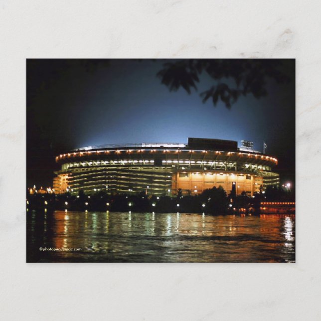 Cartão postal Três Rios Estádio Pittsburgh (Frente)