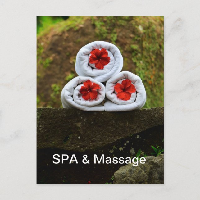 Cartão Postal Três toalhas (Frente)