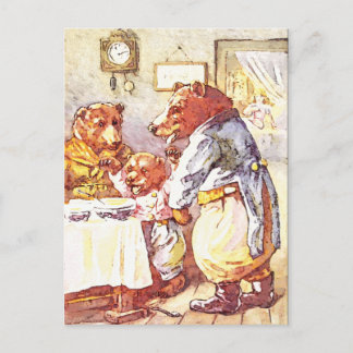 Cartão Postal Três Ursos