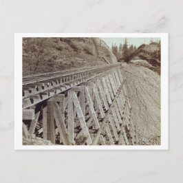 Cartão Postal Trestle em Clipper Ravine