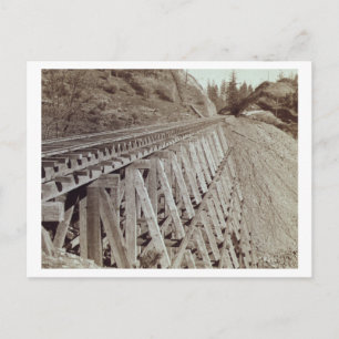 Cartão Postal Trestle em Clipper Ravine