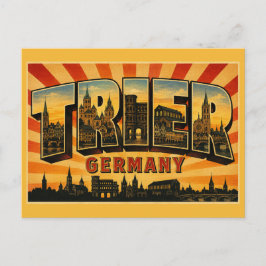 Cartão Postal Tréveris Alemanha Porta Nigra