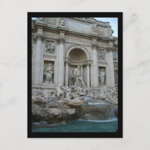 Cartão Postal trevi roma