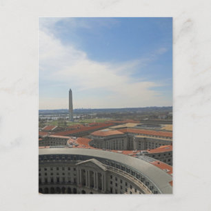 Cartão Postal Triângulo Federal do Monumento a Washington