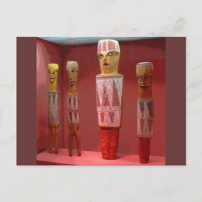 Cartão Postal Tribal Art CB (Frente)