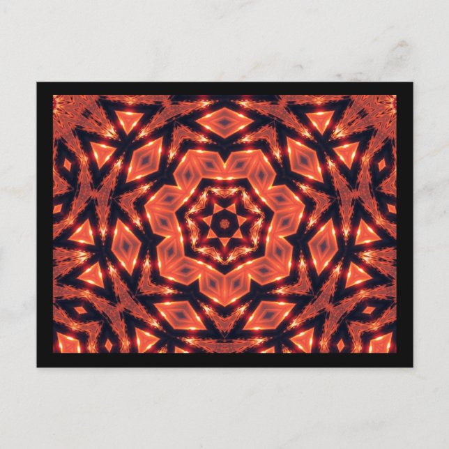 Cartão postal TRiBAL GeOM (Frente)