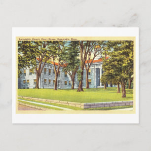 Cartão Postal Tribunal de Justiça de Barnstable County Courthous