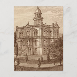 Cartão Postal Tribunal do Condado de Tulare