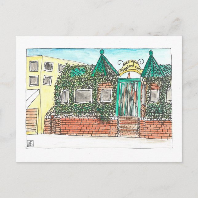 Cartão Postal Tribunal do Gingerbird (Frente)