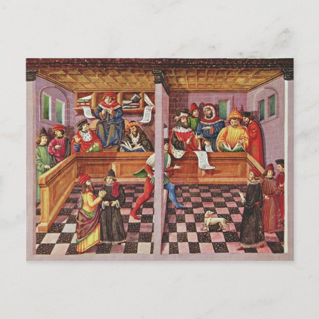 Cartão Postal Tribunal dos Cientistas (Frente)