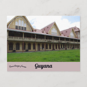 Cartão Postal Tribunal Superior Georgetown Guiana