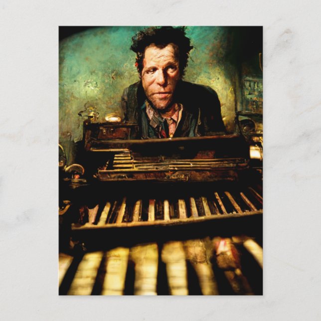 Cartão Postal Tributo a Tom Waits (Frente)