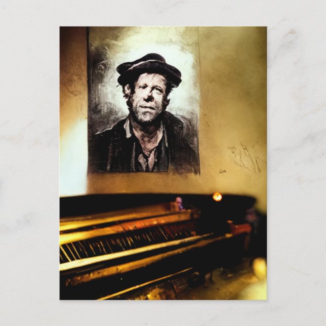 Cartão Postal Tributo a Tom Waits (Frente)