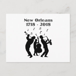 Cartão Postal Tricentenário histórico de Nova Orleans