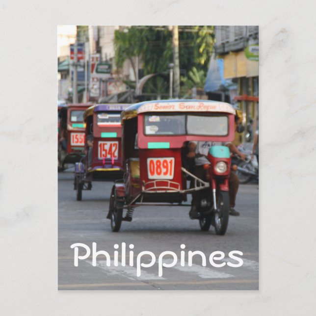 Cartão Postal Triciclos (Frente)