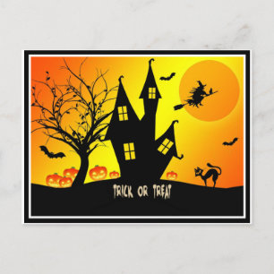 Cartão Postal Trick or Treat, Dia das Bruxas