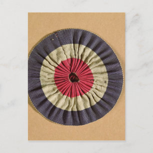 Cartão Postal Tricolore rosette