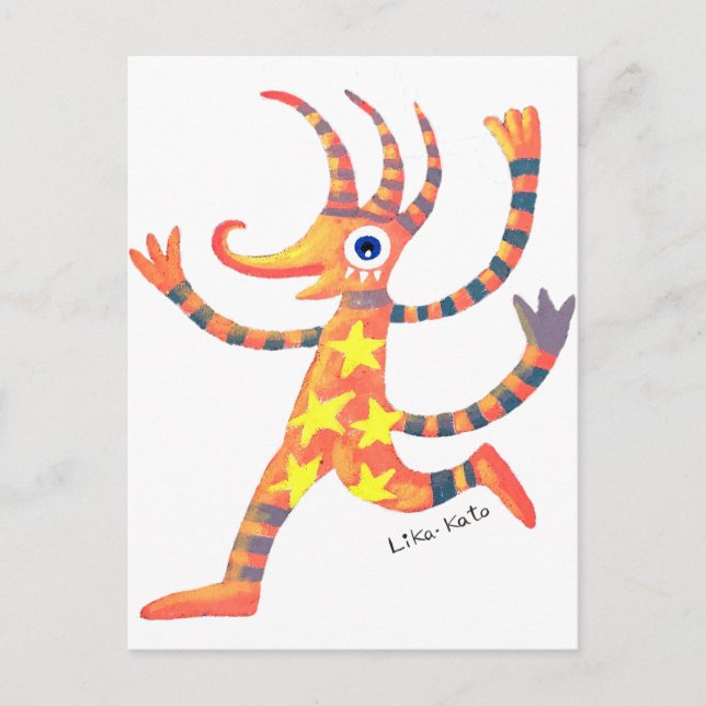 Cartão Postal tricorne  (Frente)