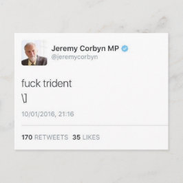 Cartão Postal Trident