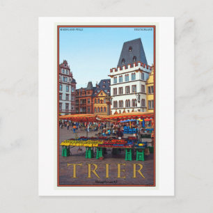 Cartão Postal Trier - Hauptmarkt