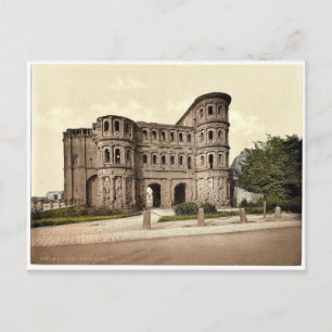 Cartão Postal Trier (Treves), Porta Níger (Porta Negra), Moselle