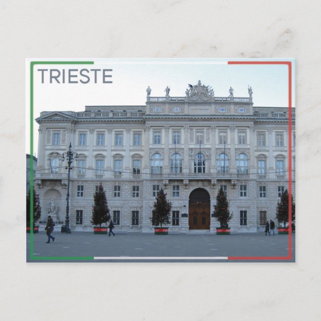 Cartão Postal Trieste - Itália (Frente)