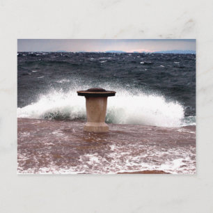 Cartão Postal trieste molo audace