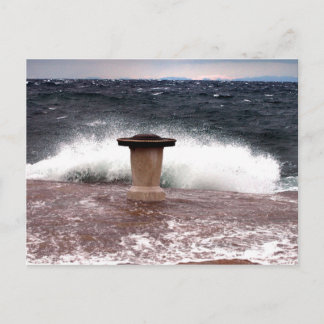 Cartão Postal trieste molo audace