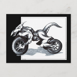 Cartão Postal Trike Biomecânica Dracônica