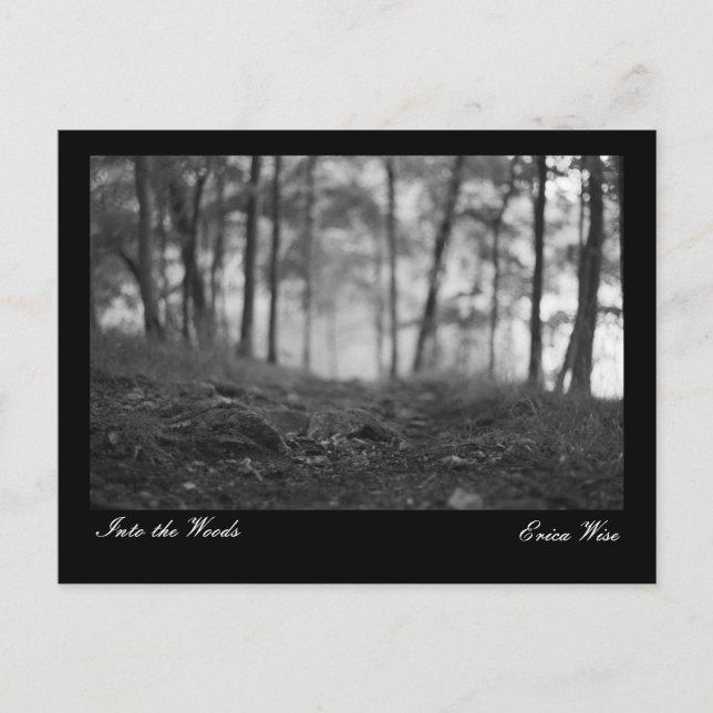 Cartão Postal Trilha através das Matas (Frente)