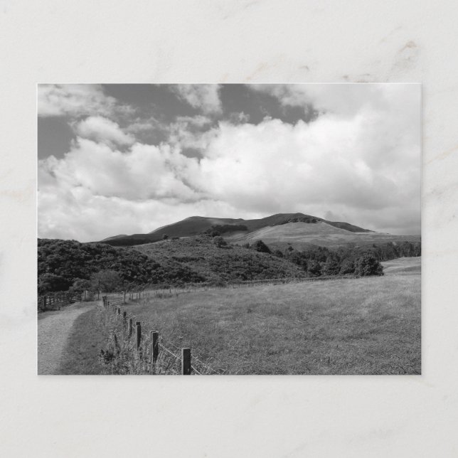 Cartão Postal "Trilha de Montanha" (Frente)