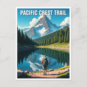 Cartão Postal Trilha do Pacífico Crest