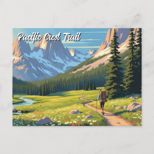 Cartão Postal Trilha do Pacífico Crest
