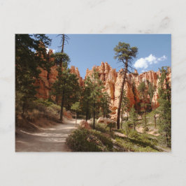 Cartão Postal Trilha do Parque Nacional do Bryce Canyon