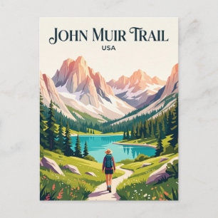 Cartão Postal Trilha John Muir EUA