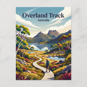 Cartão Postal Trilha Overland Austrália